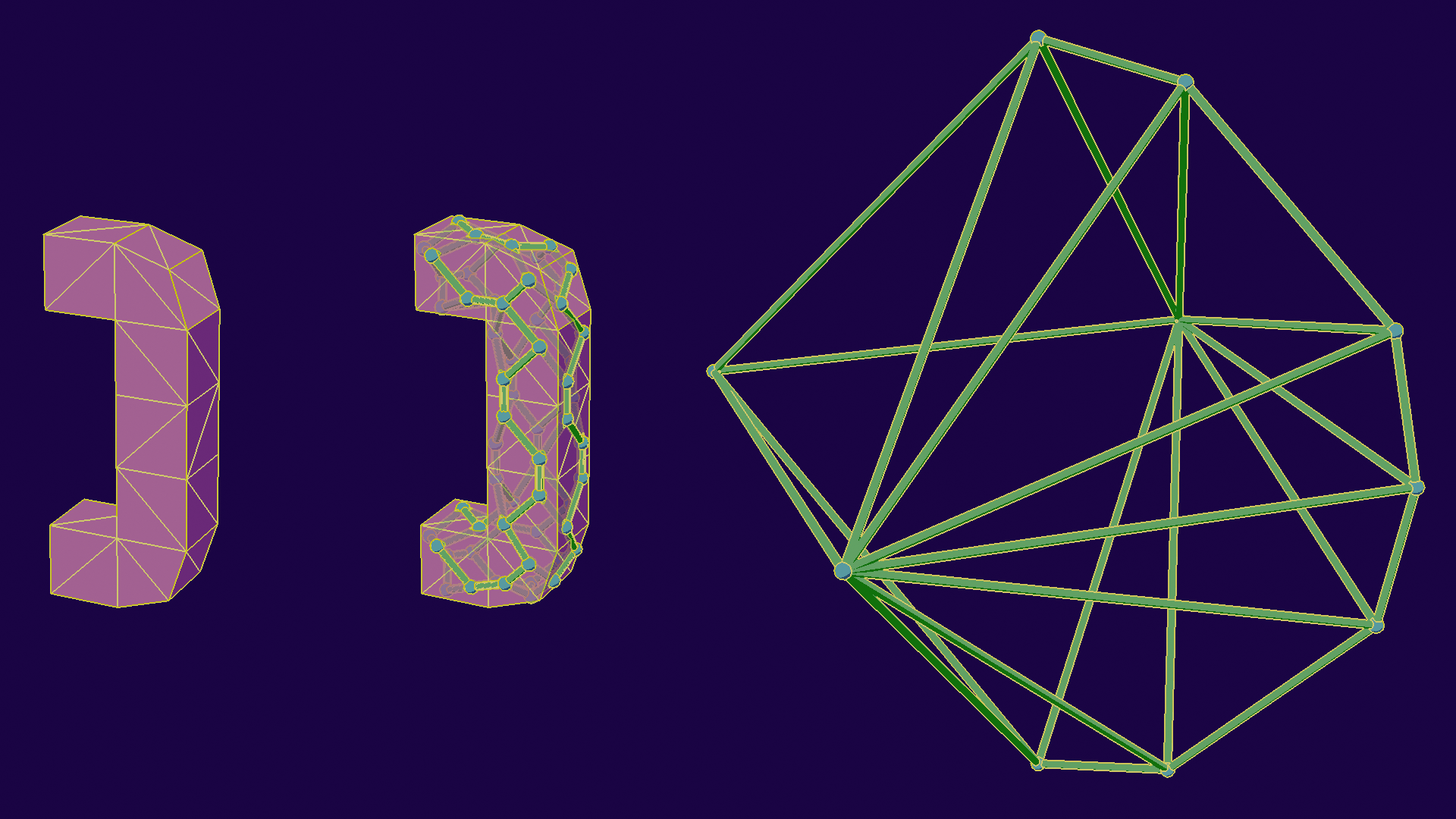Dual space illustration